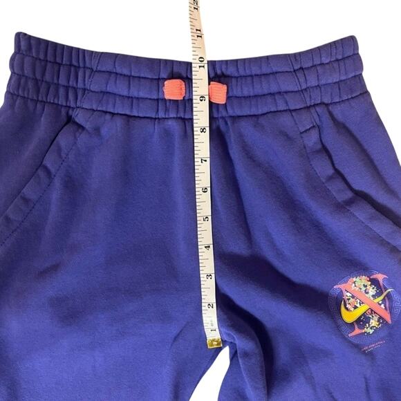 Nike Big Kids Purple Cozy Club Fleece Joggers Athletic Size Large (10-12) - Picture 9 of 12